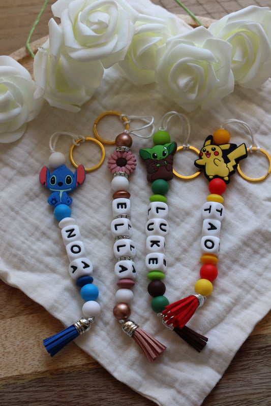 Porte clé personnalisé Féerie Sisters